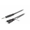 CAVO JACK SWEEX SWOP23300E15 STEREO MASCHIO 6,35 MM A 2 RCA MASCHIO 1.5 M GRIGIO SCURO